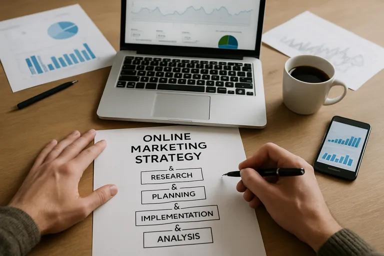 Stappenplan: hoe maak je een online marketing strategie