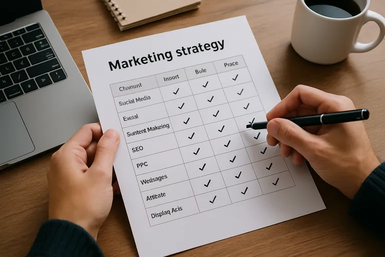 Kanalen en tactieken kiezen