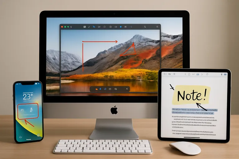 Snel schermafbeeldingen maken en annoteren op je Mac, Iphone en Ipad